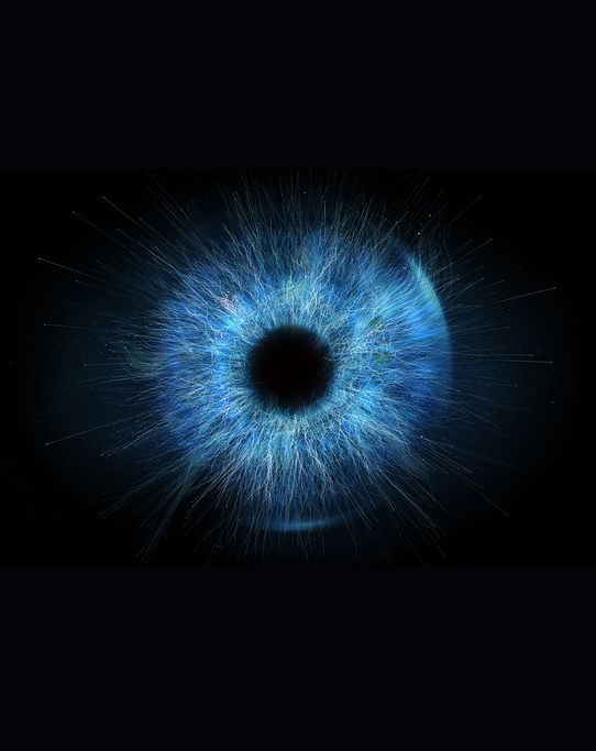 Ultra auflösenden Iris Fotografie